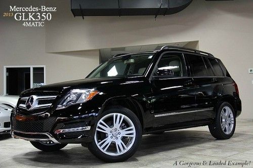 2013 mercedes benz glk350 4matic only 8k miles! navi pano roof heated seats ipod