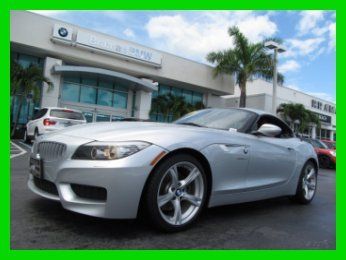 11 certified titanium silver z4m sdrive35i 3l i6 convertible *m-sport &amp; prem pkg