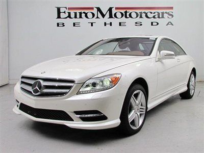 Distronic diamond white cl 550 awd amg sport cl500 12 13 11 new financing used