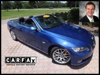 2008 bmw 3 series 2dr conv 328i auto hardtop convertible clean carfax bluetooth