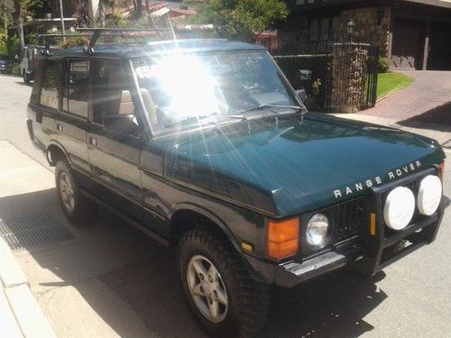 Find used 92 Land Rover Range Classic LSE with RARE 2Door