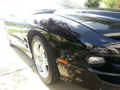 Find used 2002 Pontiac Trans Am WS6 Black / Black Ram Air ...