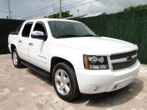 10 chevy avalanch loaded 1 owner very clean 4wd 4x4 loaded lt leather florida