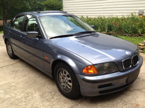 1999 bmw 323i base sedan grey 4-door 2.5l