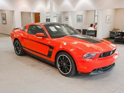 Boss 302 manual coupe 5.0l cd 6-speed manual transmission  (std) power steering
