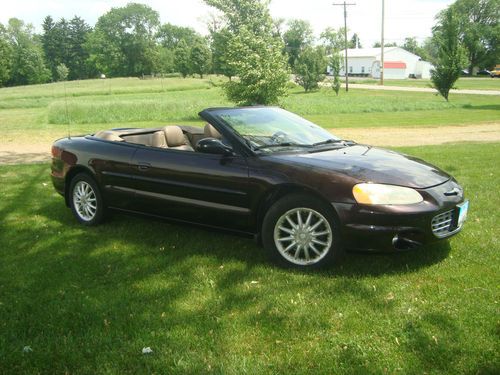 2003 chrysler sebring lxi convertable