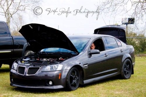 2008 pontiac g8 gt 1/4 record holder (documented) heavily modified still can dd