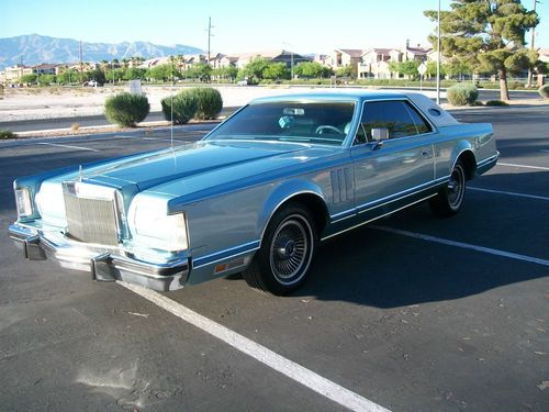 1979 lincoln mark v  **arizona one-owner title** miles actual on title 56,500