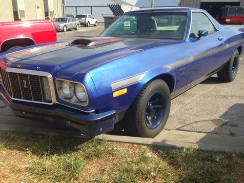 1976 ford ranchero, 135,135 miles, blue