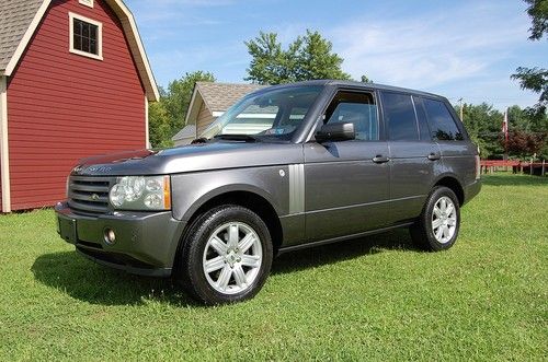 Gorgeous, one owner 2006 range rover hse..clean car fax, moonroof, v8, leather