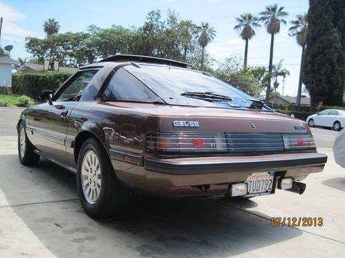 Classic 1984 mazda rx7 gsl-se 1st generation excellent custom rebuild