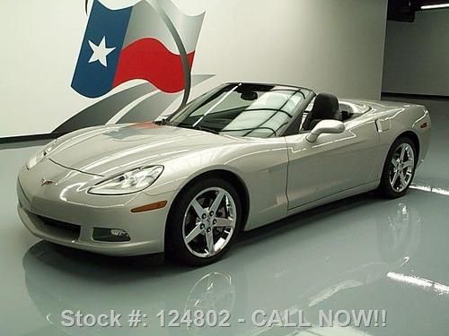 2008 chevy corvette convertible hud nav htd leather 29k texas direct auto