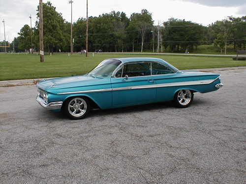 1961 chevrolet impala bubble top 4-speed 2-door