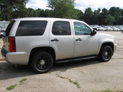 2008 chevy tahoe, police vehicle....ppv