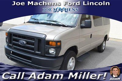 Ford e-350 low miles van gasoline 5.4l v8 sfi sohc 16v tan