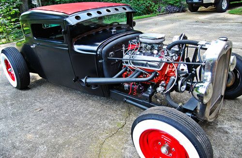1930 ford model a coupe hot rod rat rod custom show car built sbc 350