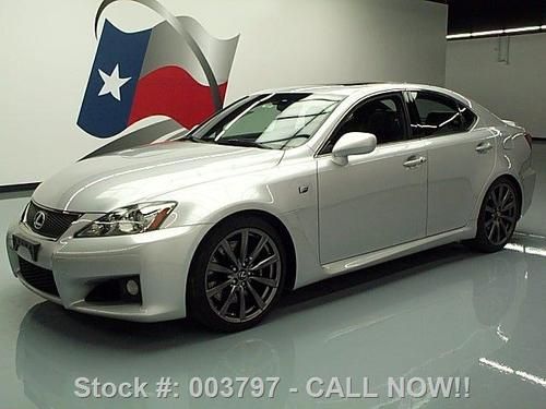 2008 lexus is-f paddle shift leather nav rear cam 40k! texas direct auto