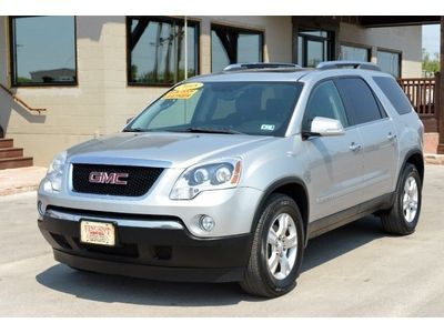2008 gmc acadia fwd 4dr slt1 leather sun roof pwr driver seat bose sound clean