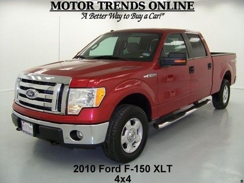 2010 4x4 xlt crew bed liner sync bluetooth park assist ford f150 43k houston