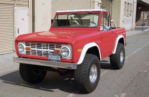 1972 ford bronco. turnkey, body-off restored, serviced &amp;ready to go! runs strong