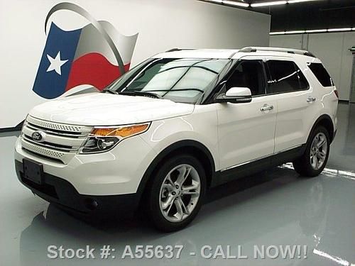 2013 ford explorer ltd 7 pass htd leather rear cam 28k texas direct auto