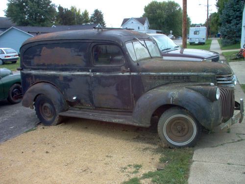 1946 chevy panel truck complete project truck
