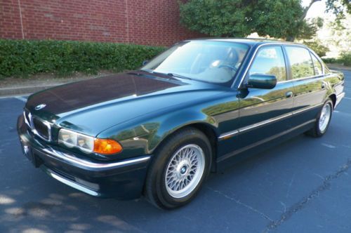 1999 bmw 740il southern owned loaded leather seats wood trim sunroof no reserve