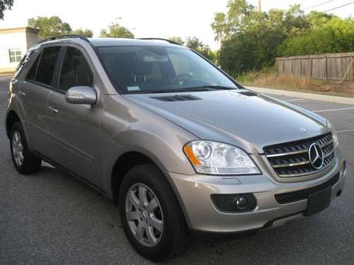 2006 mercedes-benz ml350 4matic - gray on black - very well kept - awd - loaded!