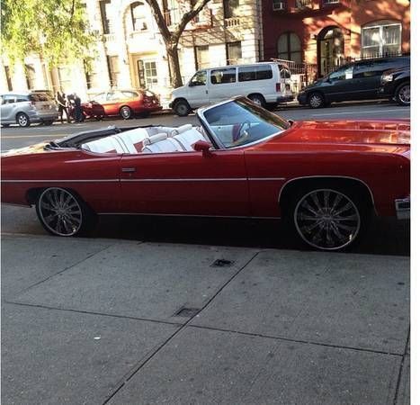 Classic 1975 caprice chevy convertible for sale - $25000 (bronx, ny)