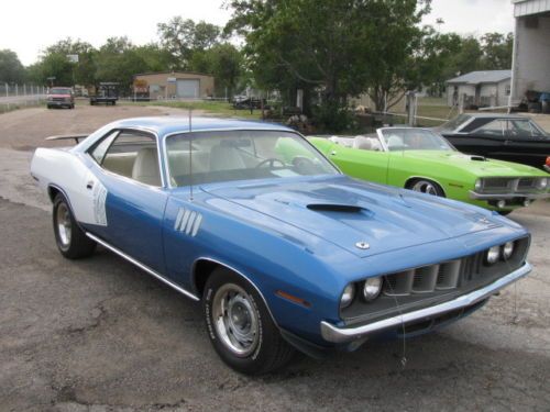 1971 &#039;cuda 340 4 speed numbers match with tags/buildsheet one of 1141 show/go