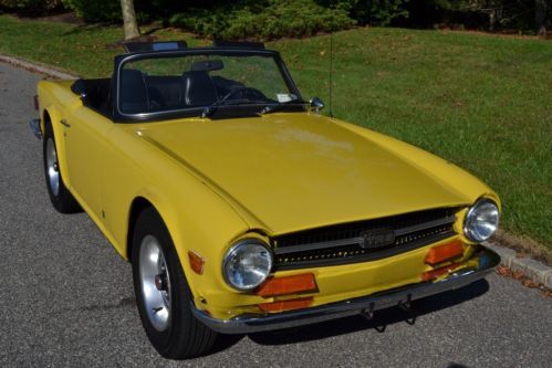 1972 triumph  tr6 in excellent condition.