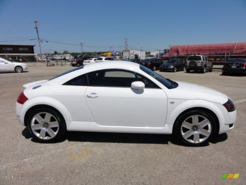 2003 audi tt coupe white - sweet ride! needs some tlc