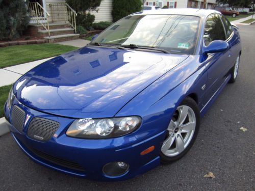 2004 pontiac gto, blue, six speed, low miles