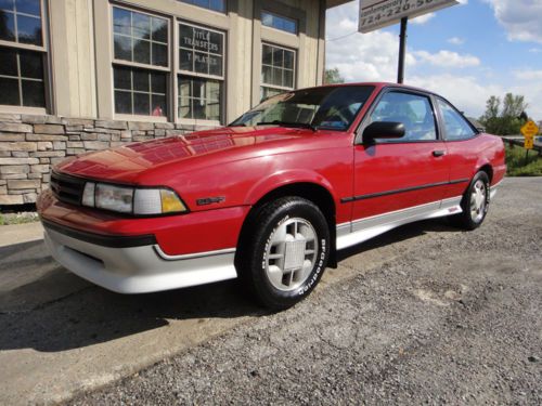 1989 chevrolet cavalier z24 coupe 2-door 2.8l