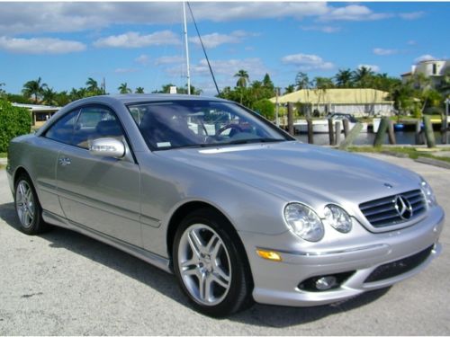 Low miles!! luxury coupe! mercedes cl500 sport coupe! nav! amg! south fl car!!