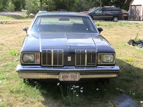 1979 olds cutlass supreme brougham, rare interior, one owner
