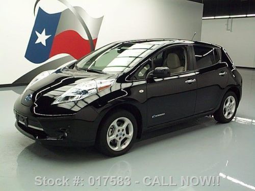 2012 nissan leaf sl zero emission electric nav 13k mi texas direct auto