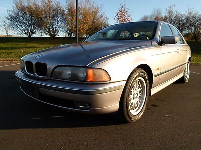 1999 bmw 528i leather fog lights heated seats power seats low miles no reserve