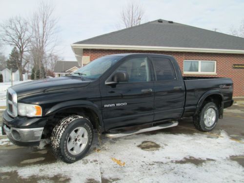 Hemi 4x4 short box crew cab sporty off road blacked out tow package runs great