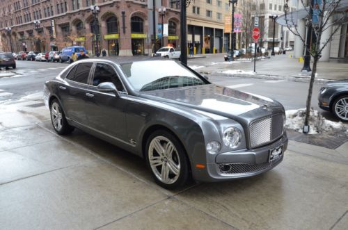 Msrp$308,105.00 mulsanne tungsten saddle rear view camera navigation low miles