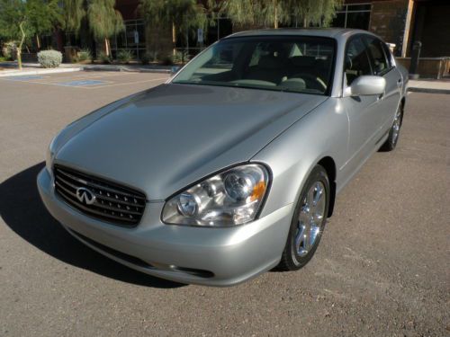 Find Used 02 Infiniti Q45 Luxury Sedan Only 29k Original Miles Us 02 Infiniti Q45 Luxury Sedan Only 29k Original Miles Chromed Factory Alloys