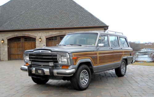 1991 jeep grand wagoneer final edition 1-owner unrestored very very nice