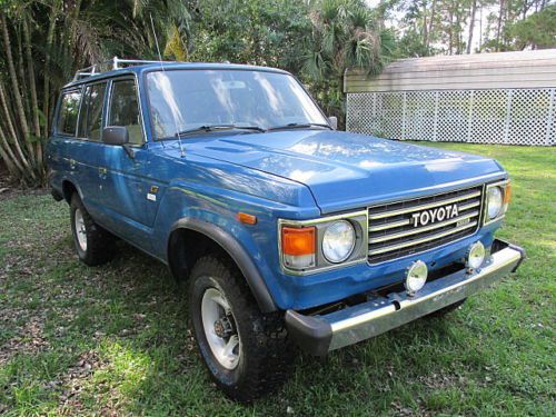 1984 toyota land cruiser bj60 4x4 diesel private collection sale