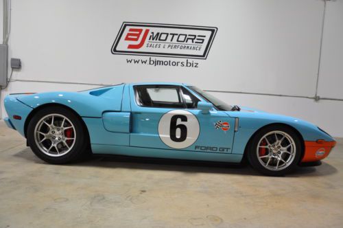 2006 ford gt gt40 heritage gulf edition 1 owner
