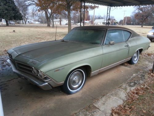 1969 chevelle barn find, one owner lived in oklahoma its whole life.
