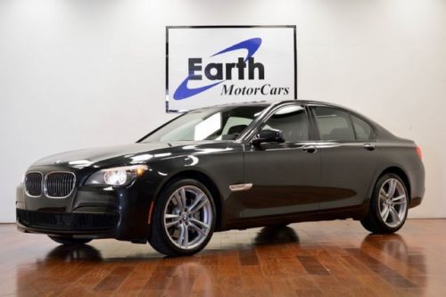 2012 bmw 750i m-sport, 1 owner, lux seating,backup camera, 2.29% wac !!