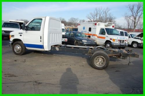 2006 used turbo 6.0 powerstroke diesel  clean dually cab chassis auto 350 450