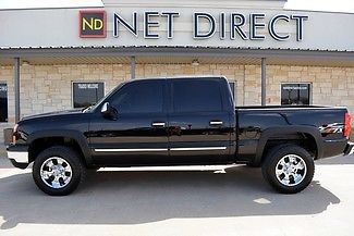 06 black chevy 4wd dvd pioneer new nitto tires carfax net direct auto texas