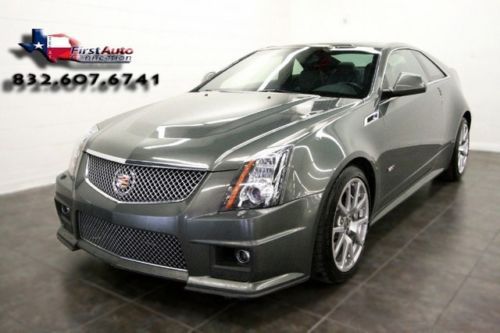 2011 cadillac cts-v 6.2l supercharged coupe roof navigation recaro all options