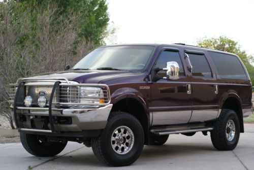 2002 ford excursion limited sport utility 4-door 7.3l power stroke